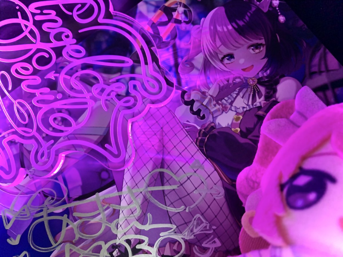 ぷっさんのライブ楽しかったです！！
直筆サインは家宝にします😸🫴