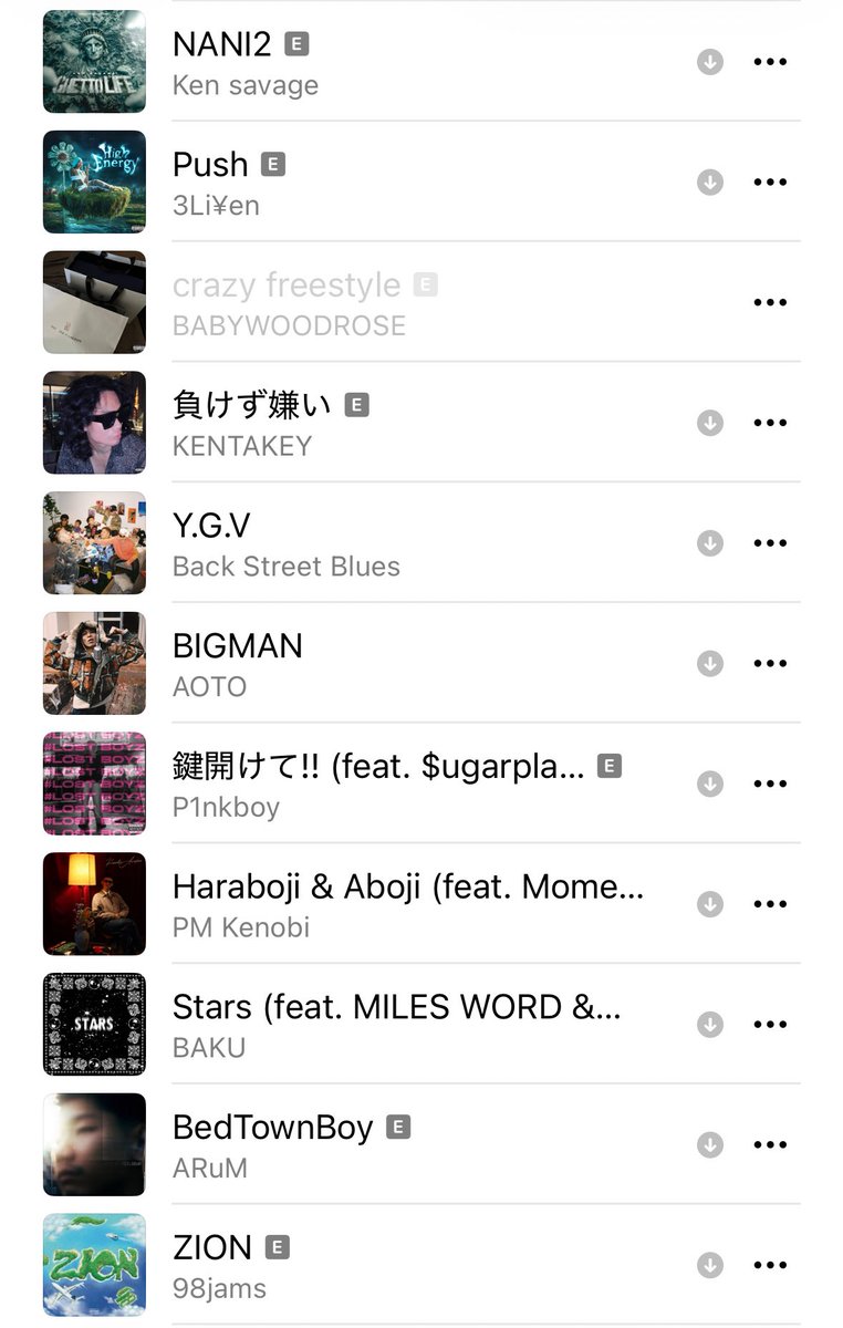 kfp_harland's tweet photo. #JHipHopRewind2025
26曲追加

Gottz,MUD
AOTO
3Li¥en
98jams
ARuM
BAKU
PM Kenobi
P1nkboy
Back Street Blues
KENTAKEY
Ken Savage
Sixxx,Ryder
Aero S
Ark tiger
Randall
Lil sasuke
CYPRUS
Xameleon
Dolly
diegodiablo,krynX
YVE
J $lvmp Boy
money flat,Chups
Kane Dollars
Anxakid https://t.co/DPGHuSbSgc