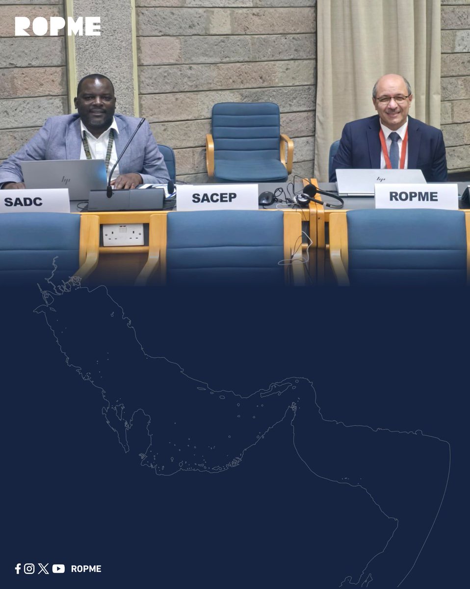 ROPME's tweet image. The Organization concluded its participation in the seventh session of the Environment Assembly of the United Nations Environment Programme (UNEP), which was held in Nairobi, Kenya, during the period 8–12 December 2025.
 
The participation included attendance at the official…