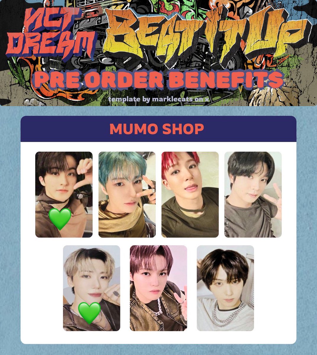 NCTDREAM 特典トレカ 0 NCT DREAM nctdream ドリム Beat It Upトレカ 特典 交換 【求