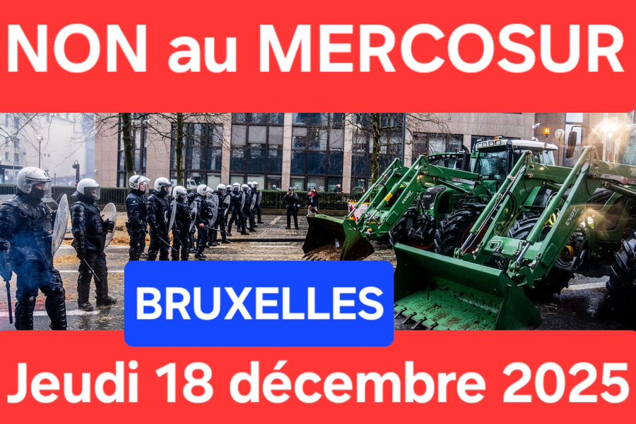 Gilets Jaunes, artisans, pharmaciens, retraités, gilets jaunes, ceux qui ne travaillent pas....accompagnez les cortèges des français, éleveurs, agriculteurs, pêcheurs qui vont sur Bruxelles demain. Défendez votre terroir et surtout votre santé...je ne parle même pas d'écologie
