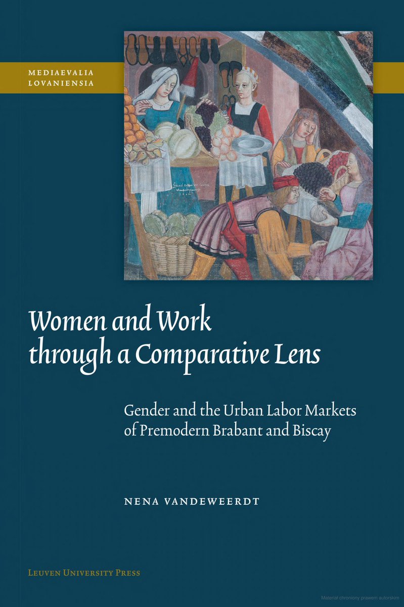 OPEN ACCESS🏆
N. Vandeweerdt, Women and Work through a Comparative Lens: Gender and the Urban Labor Markets of Premodern Brabant and Biscay (<a href="/LeuvenUP/">LeuvenUP</a>, December 2025)
facebook.com/MedievalUpdate…
lup.be/book/women-and…
#medievaltwitter #medievalstudies #medievalwomen #medievaleconomy