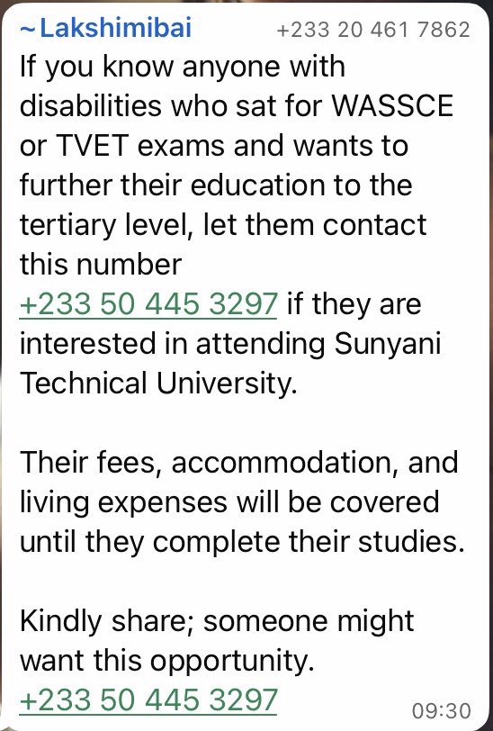 deBlockholder's tweet image. Please Share 🙏 .
Their Fees, Accommodation and living expenses will be taken care of.