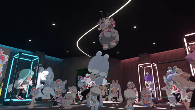 ポルタラビィの集会ありがとうございました!いろんなポルタラビィが見れて複眼でした #VRC #ポルタラビィ