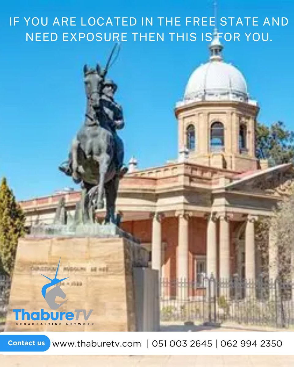 ThabureTv's tweet image. Do you need professional exposure for your business?
Thabure TV helps your story reach the right audience through digital broadcasting, live streaming, and high-impact multimedia content.
📡 Contact us today.
#ThabureTV #DigitalBroadcasting #BusinessExposure #LocalMedia