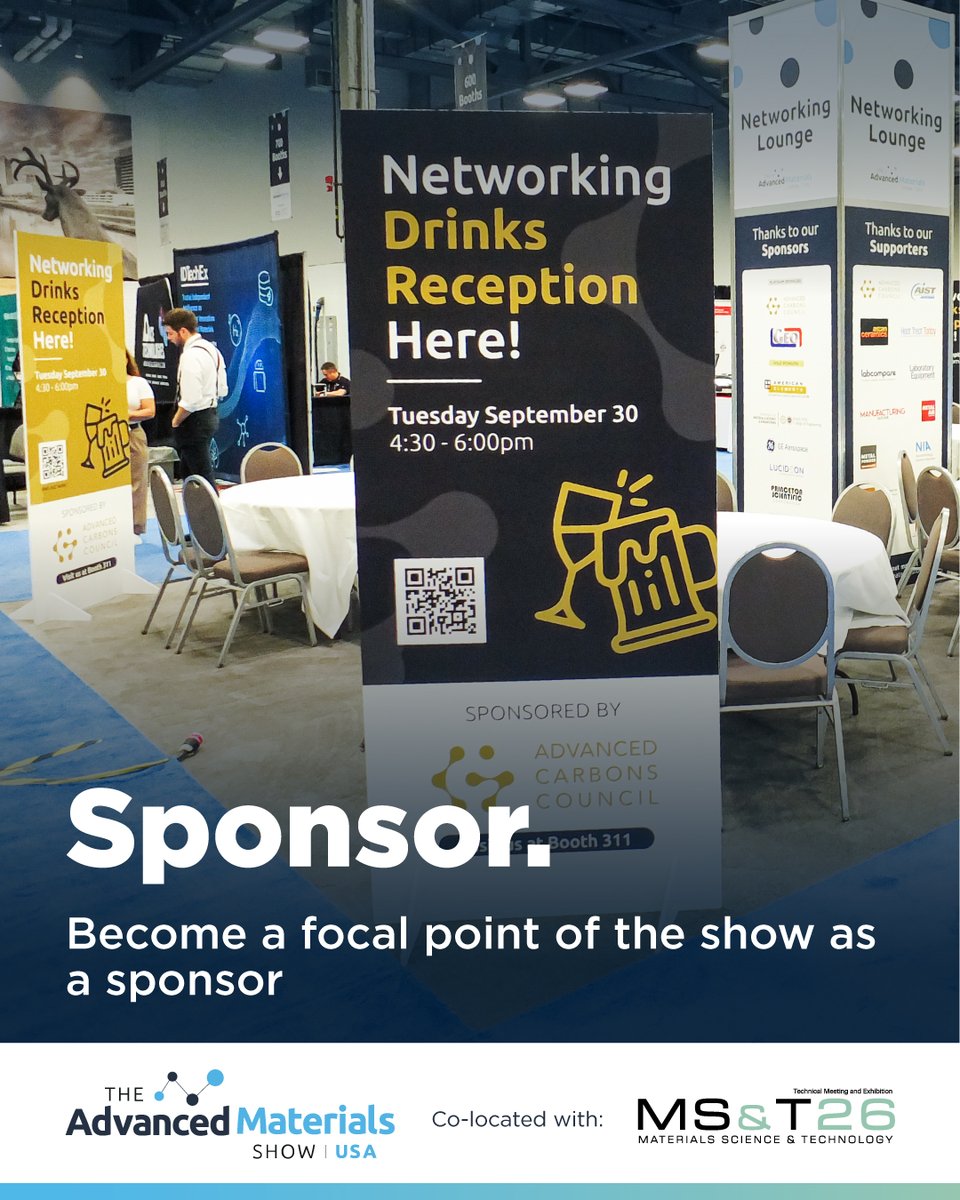 The Advanced Materials Show USA tweet media