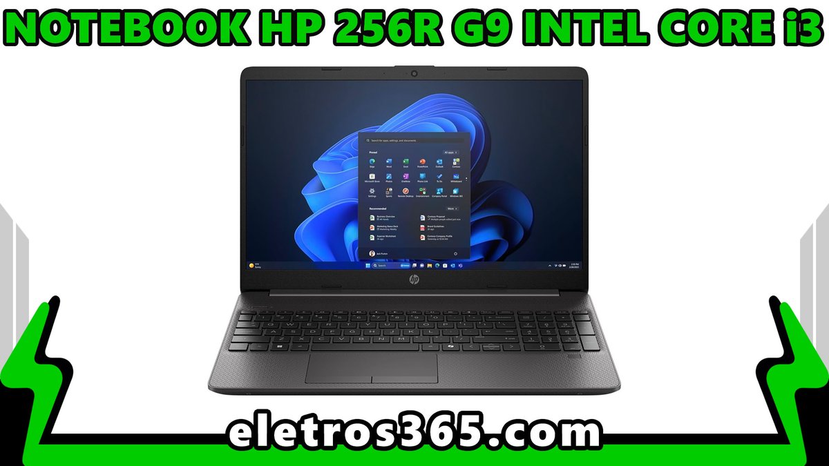 eletronicos365's tweet image. 00108 Notebook HP 256R G9 Intel Core i3 1315U 13º Geração: Memória RAM 8GB. SSD 256GB. Tela de 15,6" LCD. Windows 11 - Home SL, Cor Cinza Escuro. Bivolt (BQ9K8AT#AK4)… eletros365.com | #Eletrônico #HP #Notebook