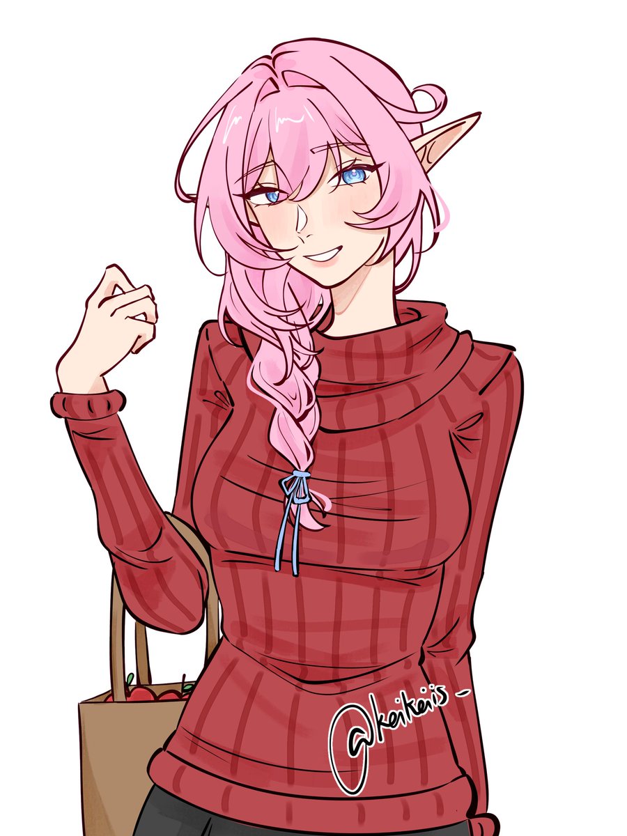 keikeiis_'s tweet photo. tried a different style https://t.co/PI9hB4p0cw