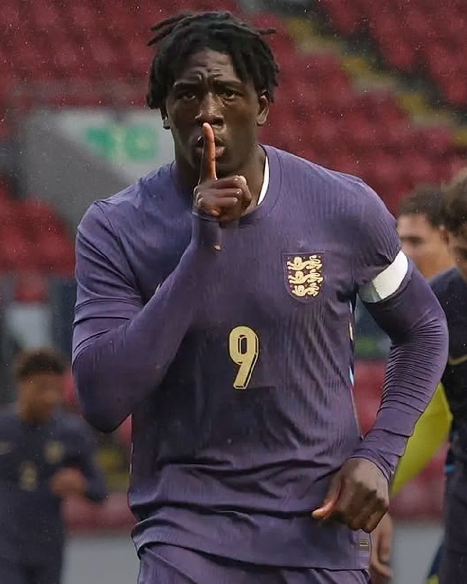 alfredfrank_'s tweet photo. There might just be a competition brewing between England and France to see who has the biggest 2009-born striker in their youth national team.

Brian Madjo (1,93m) v Christ Batola (1,87m), both physical freaks and goal machines at youth level, Madjo already with a few senior appearances under his belt with Metz.

Now it's about seeing if they can confirm their potential at pro level, where pure athleticism can only get you so far. Currently two of the most exciting strikers of their generation!