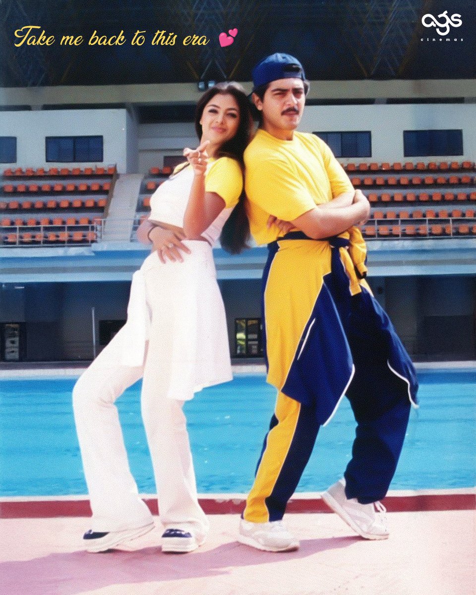 agscinemas's tweet photo. #Padayappa #Vaali #Jeans #Vijay #AGSCinemas https://t.co/QJI3lv08zC
