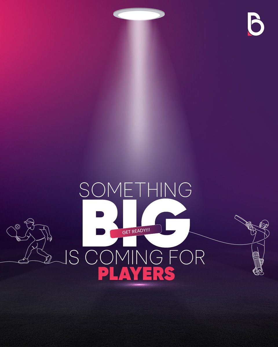 booksyta's tweet photo. For players who want more.
Something BIG is coming.
#GetReady #SomethingBigIsComing #PlayersFirst #SportsLife #GameTime #ComingSoon #PlayMore #Bookysta https://t.co/UJlXgDXPDf