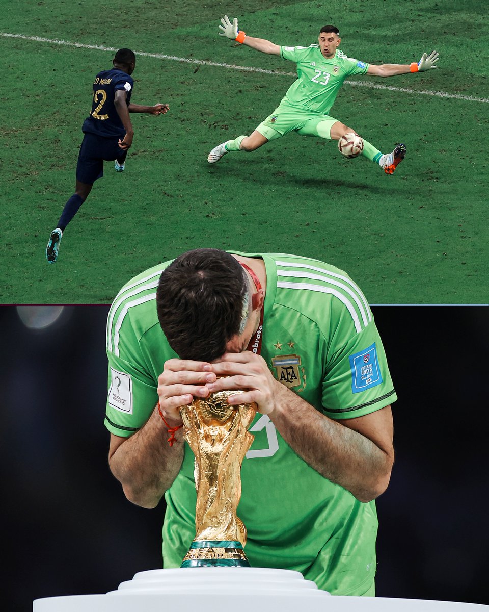 AVFCOfficial's tweet image. Champion of the World ⭐️

#OnThisDay in 2022, @EMartinez and Argentina won the #FIFAWorldCup 🇦🇷