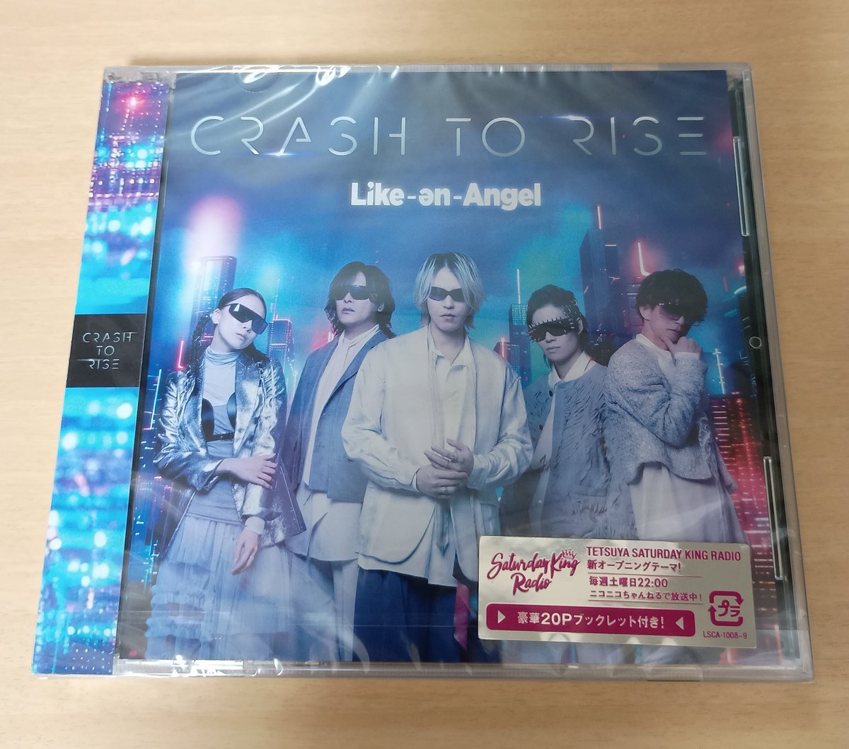 Like-an-AngelのCrash to Rise タワレコ渋谷でフラゲしました サイン