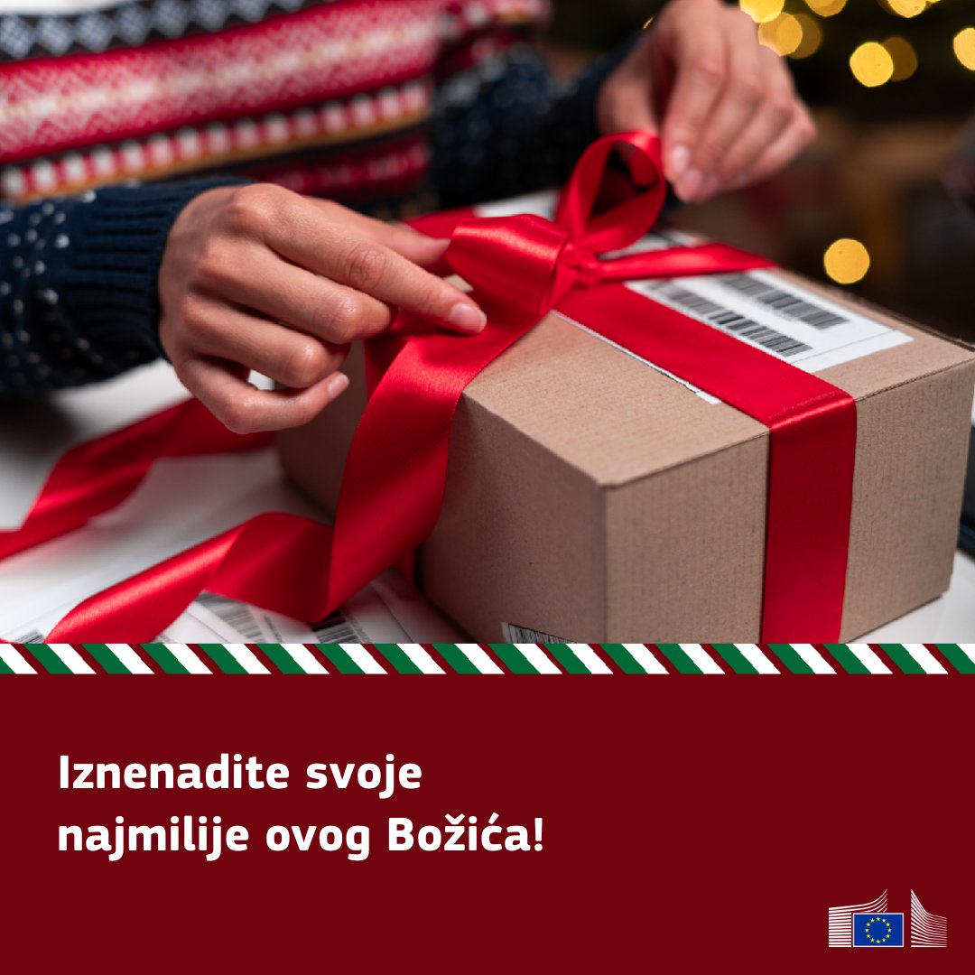 EK_Hrvatska's tweet photo. Jeste li znali da vam je na dohvat ruke alat koji vam ovog Božića može pomoći uštedjeti novac pri slanju poklona u inozemstvo?
Upotrijebite Alat za transparentnost cijena dostave paketa i #SaveOnDelivery🎁🌍📦
Isprobajte ga: https://t.co/i20r2xanH8
#SingleMarket https://t.co/IlvoHYSlxH