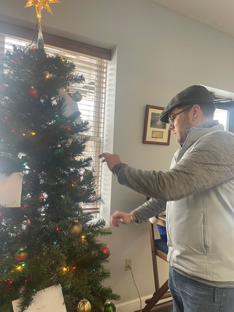 Our Executive Director may have attempted to fill his calendar to avoid decorating the office Christmas Tree...

Unfortunately for him, we believe in accountability! 🎄