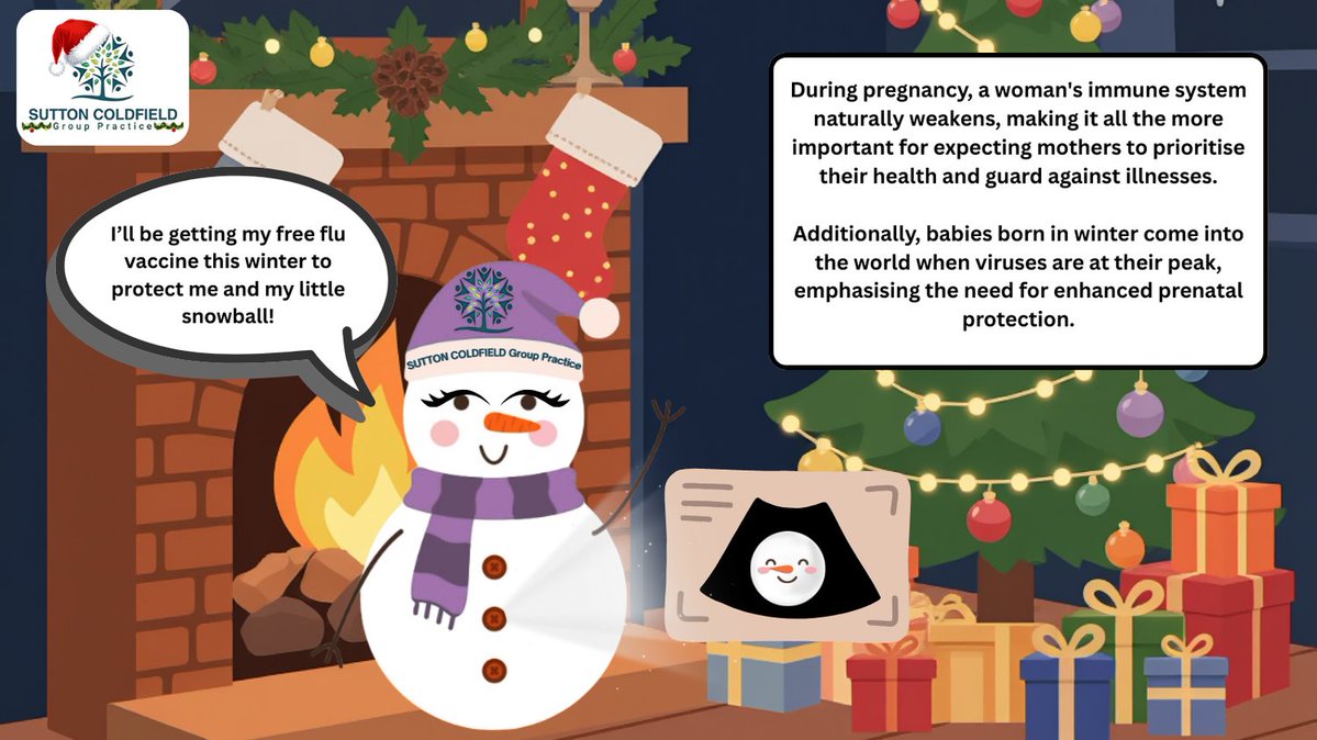_SCGP_'s tweet image. 🤰Protect yourself and your baby—get the flu vaccine!

Pregnancy changes your body’s response to infections, making flu more dangerous.
A simple flu jab can help keep both of you safe. ❤️

#FluVaccine #PregnancyHealth #ProtectYourBaby #HealthyPregnancy #scgp #suttoncoldfield