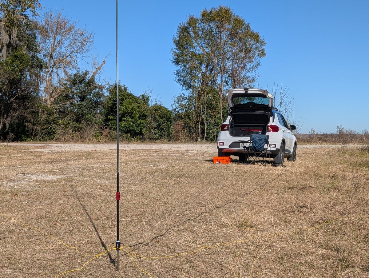 Activating the Savannah National Wildlife Refuge, US-0552, on 14.335 USB. #POTA #HamRadio #AmateurRadio