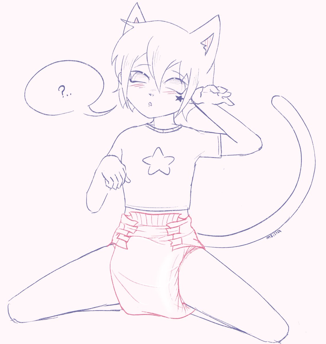 me0wzillaOWO's tweet image. pink?! but isn’t pink for g-girls?…

for @silverkitten121 :3