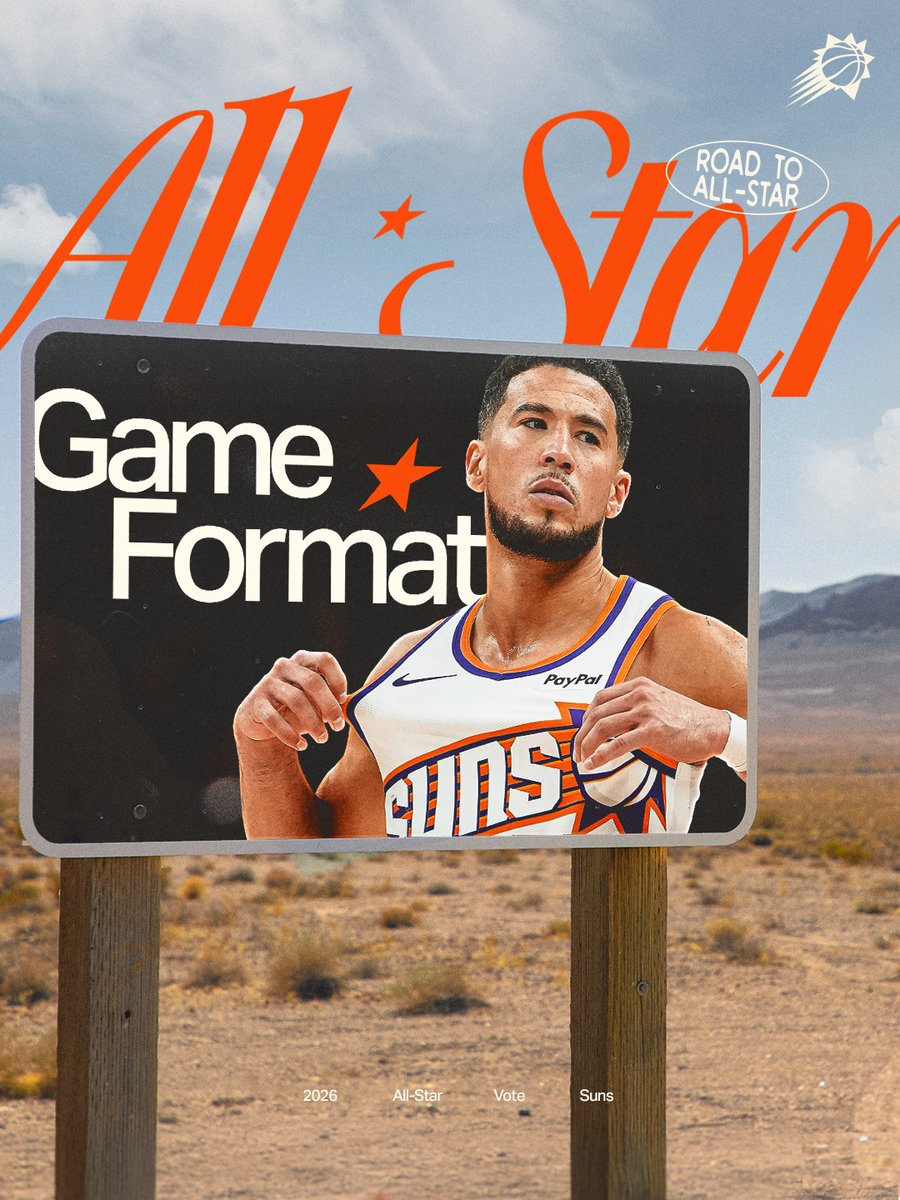 New All-Star Game Format in 2026 ⭐️
Learn more about this year's NBA All-Star and get ready for vote for your Suns starting tomorrow!