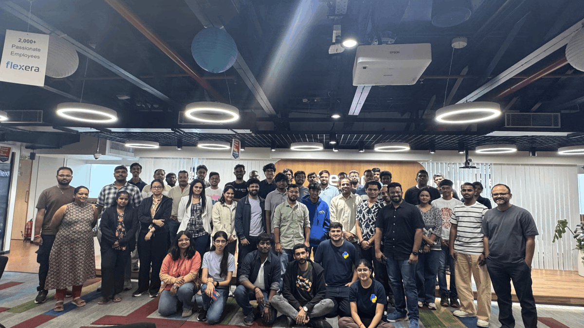 Python. People. Good vibes. 🐍✨
December’s #BangPypers meetup was a blast — great talks, curious questions, and solid networking.
Huge thanks to <a href="/Flexera/">Flexera</a> for hosting us 🙌
Missed it? Catch the recap 👇
bangalore.pythonindia.org/blog/2025/12/1…
More Python, more community. See you at the next one