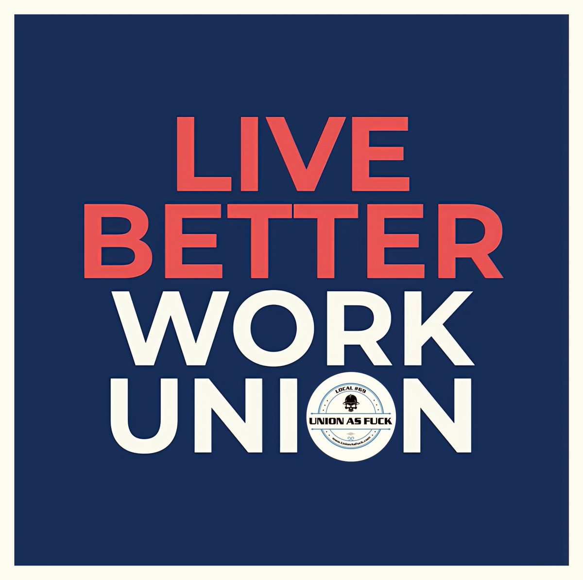 UnionAFLocal69's tweet image. #LiveBetterWorkUnion 
#UnionAF #UnionAFLocal69 #UnionasFuck