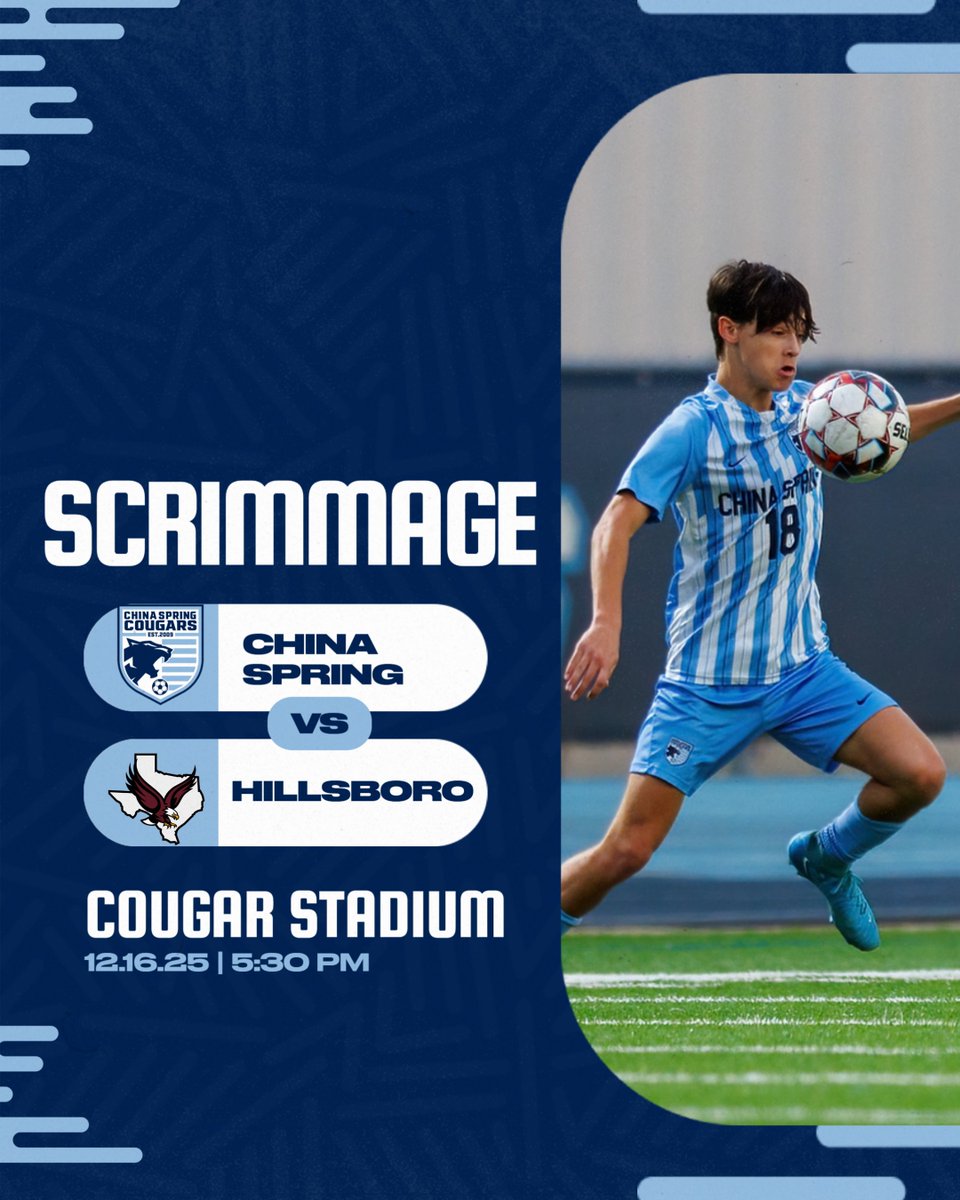 China Spring Boys Soccer tweet media