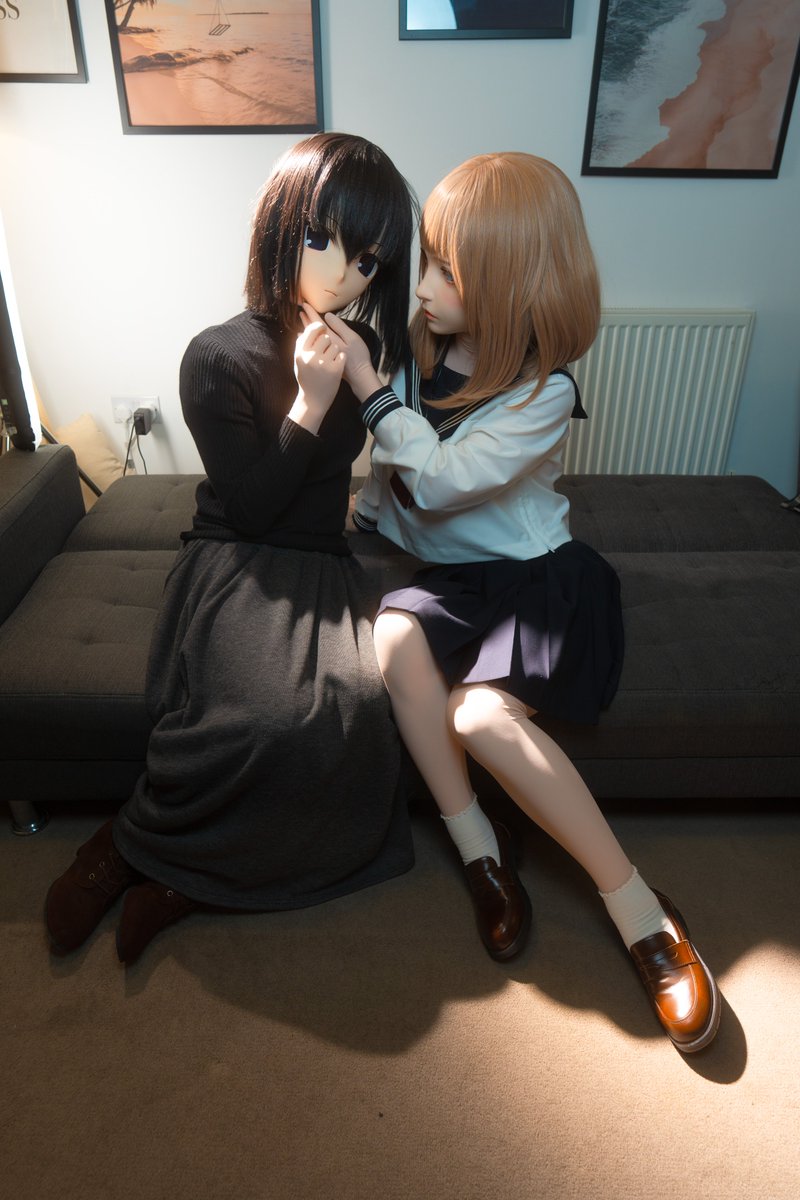 美少女贴贴！ <a href="/Hoshiyugi7/">荧星钰_綺✦Seiki</a> 
#kigurumi #着ぐるみ