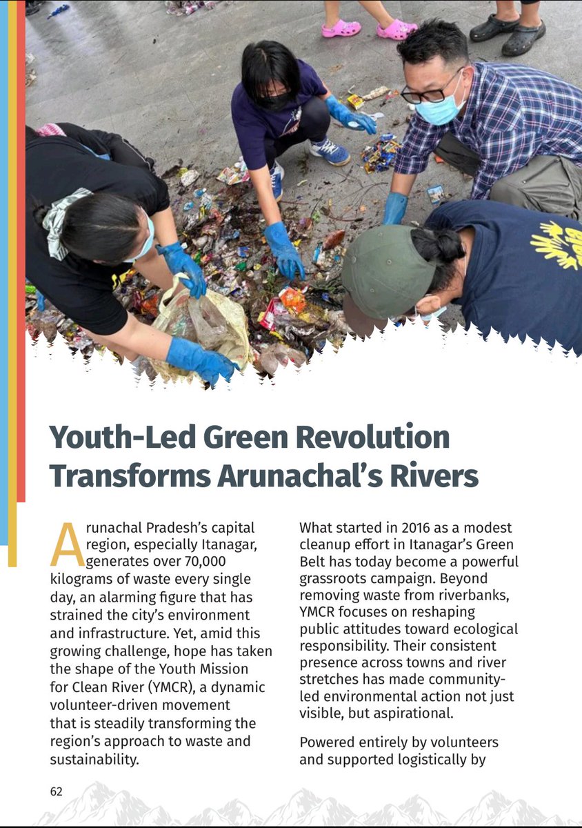 Youth Mission for Clean River tweet media