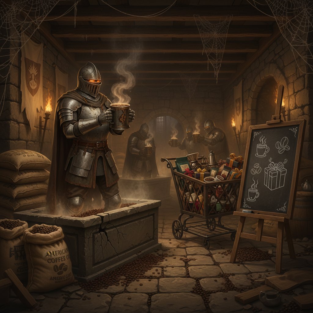 The break's over. Rowdy Knights Club is starting it's return with fresh coffee gift finds.
Check them out: 👉 amplegoods.shop/?q=coffee+gifts