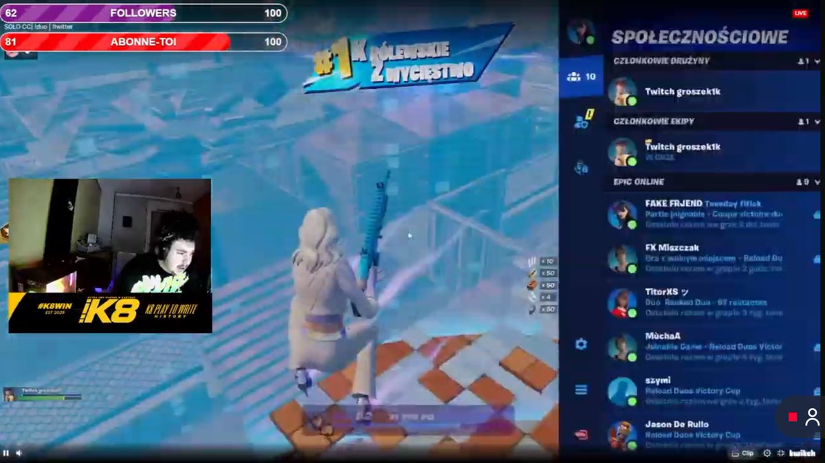 Top 1 with 24 kill 🥱<a href="/Groszekfn/">Groszek</a> <a href="/KsymiF/">ksymiFN .</a>