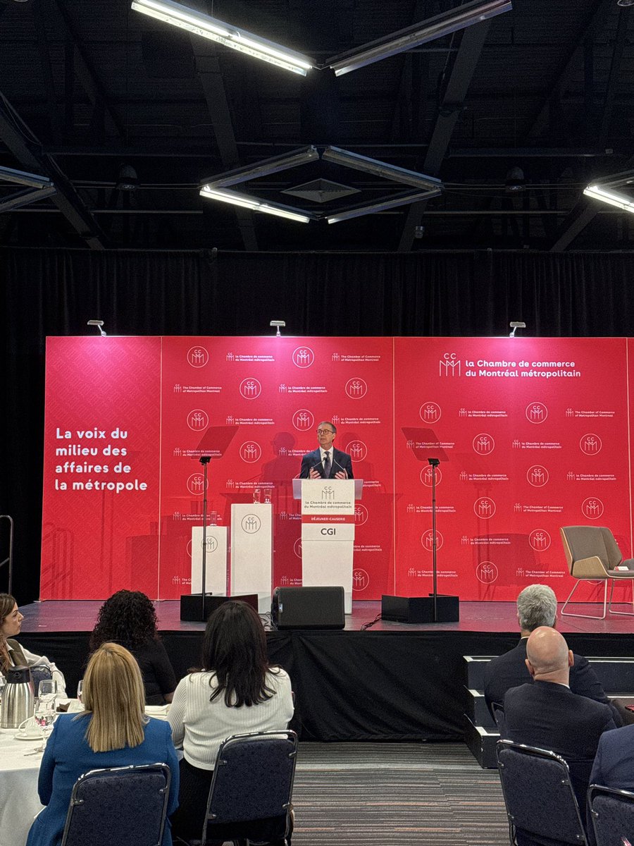 Causerie @CGI avec <a href="/banqueducanada/">Banque du Canada</a> | « L’argent fiable permet d’avoir un système efficace et inclusif, une bien public qui sert et qui profite à tout le monde. » - Tiff Macklem