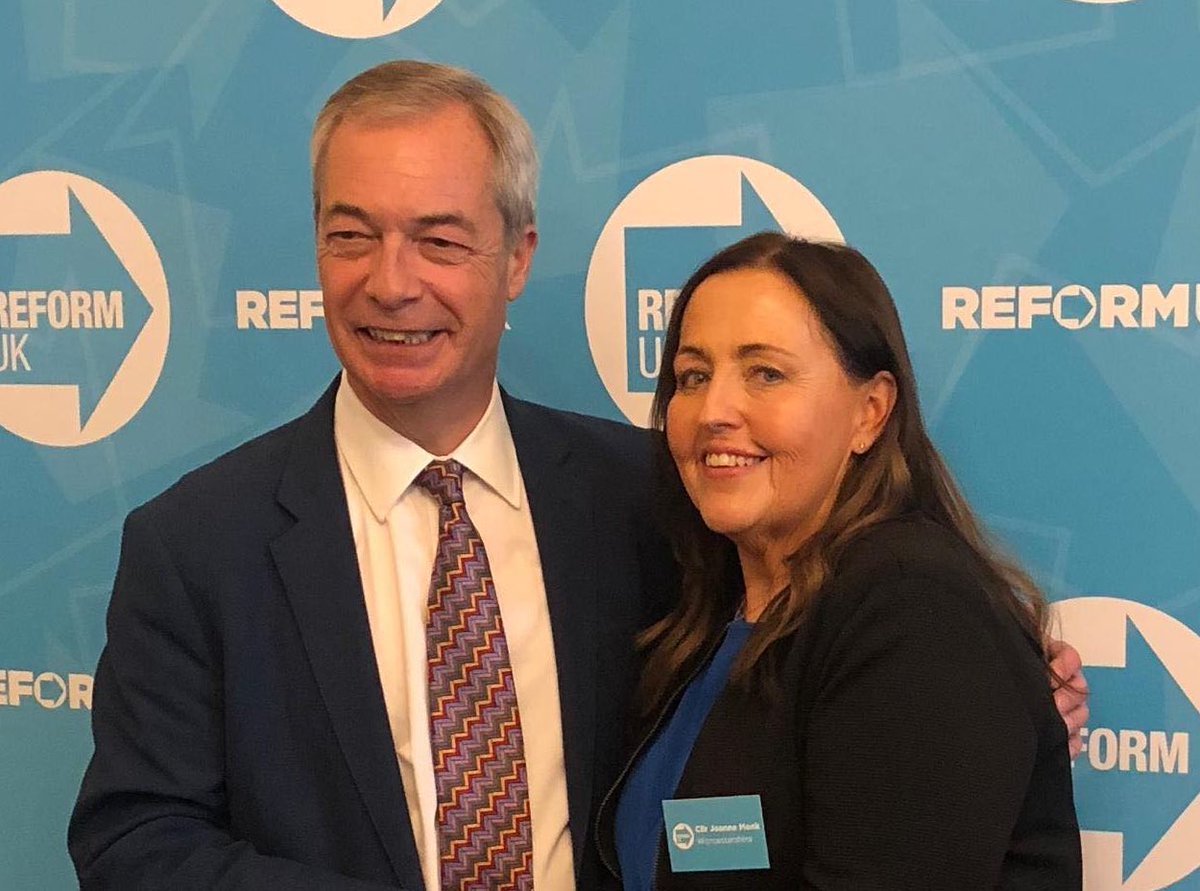 reformexposed's tweet image. Reform UK’s Jo Monk: Condoning Neo-Nazis

Jo Monk, Leader of @worcscc has placed herself and the council in a terrible position. She has clearly breached the Code of Conduct for Councillors and brought the council’s reputation in to disrepute.

Reform UK councillors including Jo…