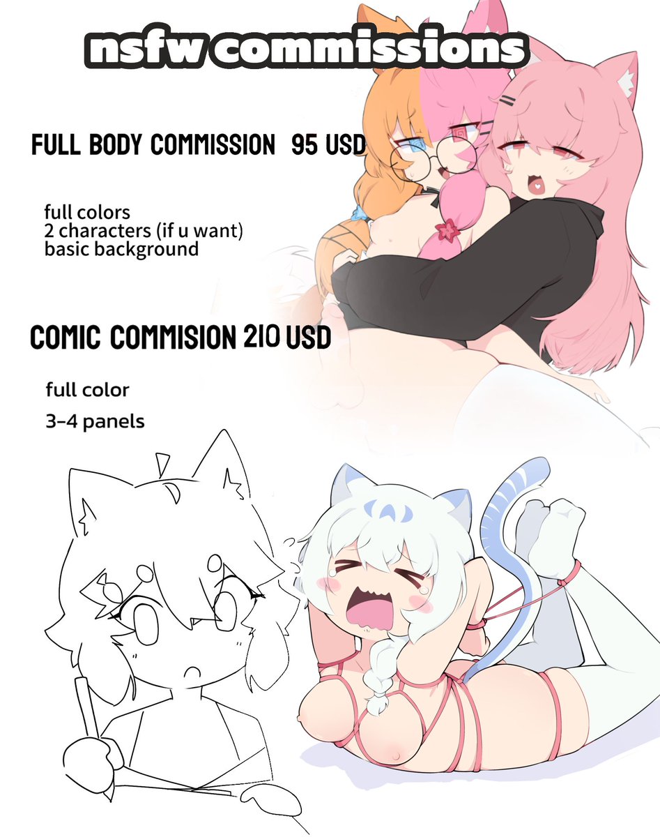 Fox Works 🔞 commissions CLOSSED tweet media