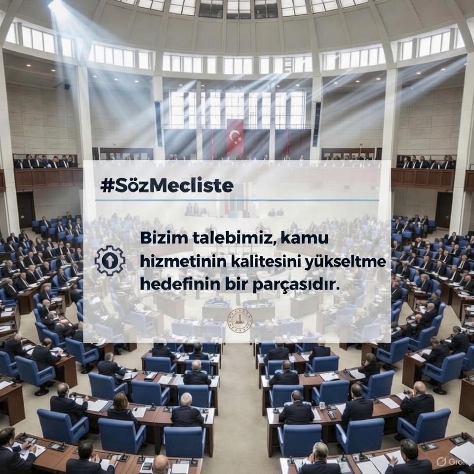 Talep edilen ayrıcalık değil, yıllardır geride kalan hakların telafisi #sözMecliste