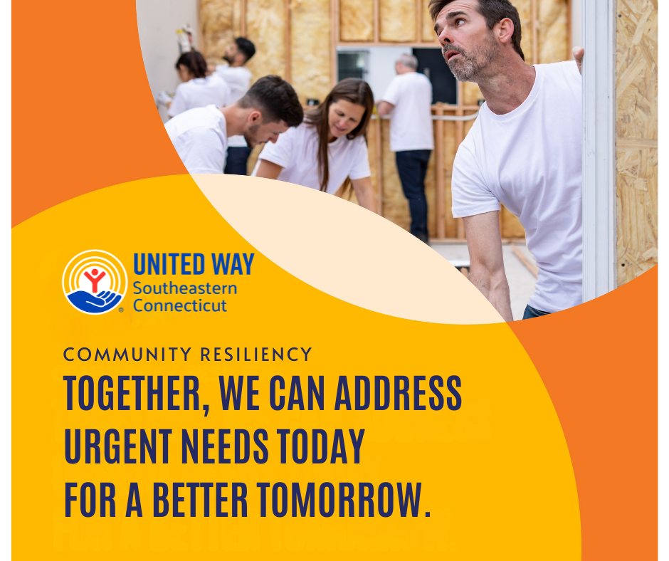 UnitedWaySECT's tweet image. At United Way, we work with our neighbors to build resilient communities that are ready for any challenge. Your donation to United Way helps make it possible - thank you! #UnitedistheWay #CommunityResiliency