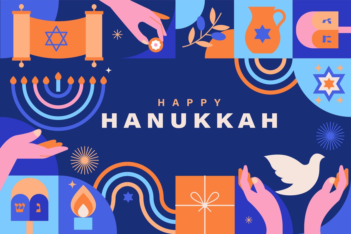 Genesco_Inc's tweet photo. Wishing a very Happy Hanukkah to all who celebrate! 🕎#HappyHanukkah https://t.co/BeYsCnkl6Z