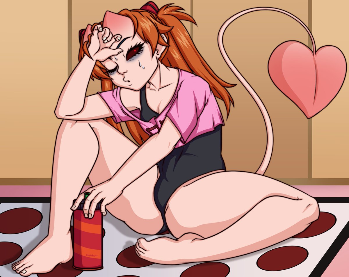 AstuarteVT's tweet image. Got another calendar image sorted!  This time the look is Asuka, my favourite Eva pilot :3

Always had a fondness for the synch battle section so opted for the manga version of this fit 💙