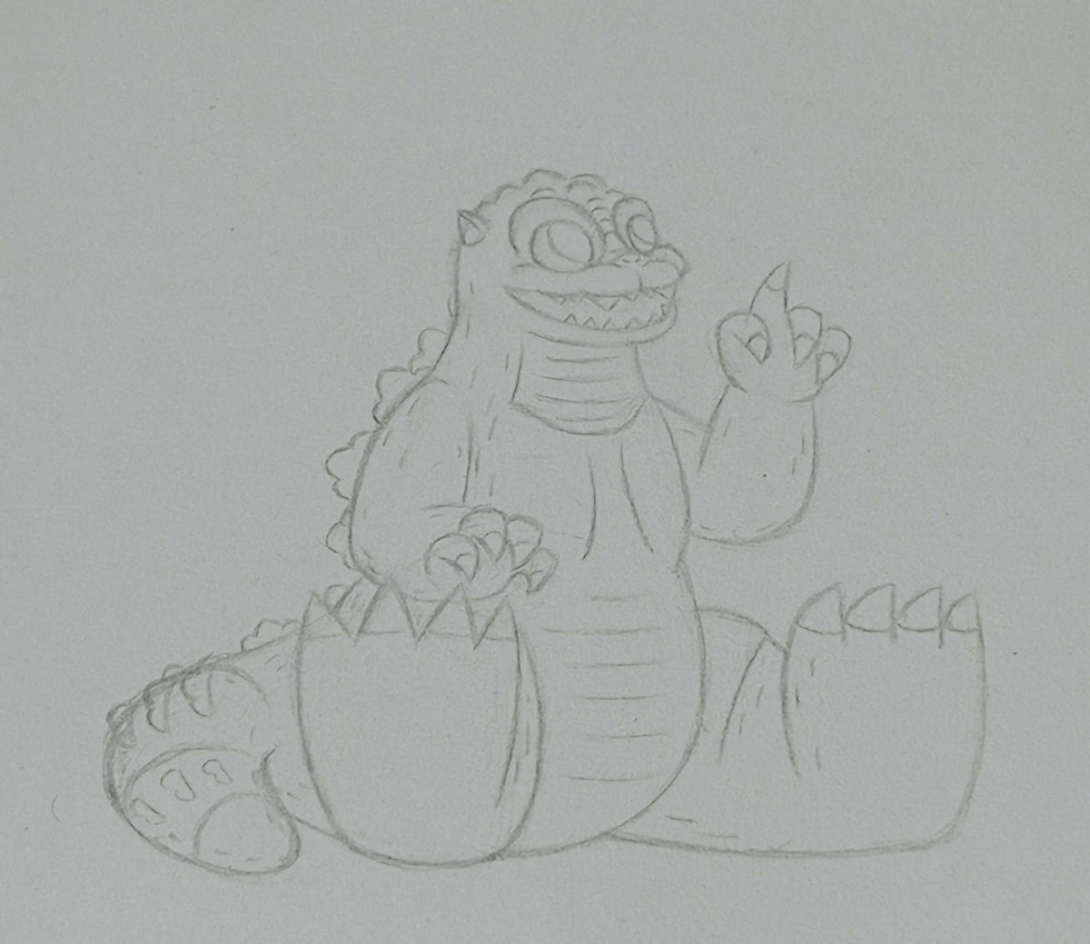AtomizerEnjoyer's tweet photo. Unattended Child and the Dastardly Child Abductor
#Godzilla #Spacegodzilla #Littlegodzilla #Kaiju https://t.co/ZSElTl1YUF