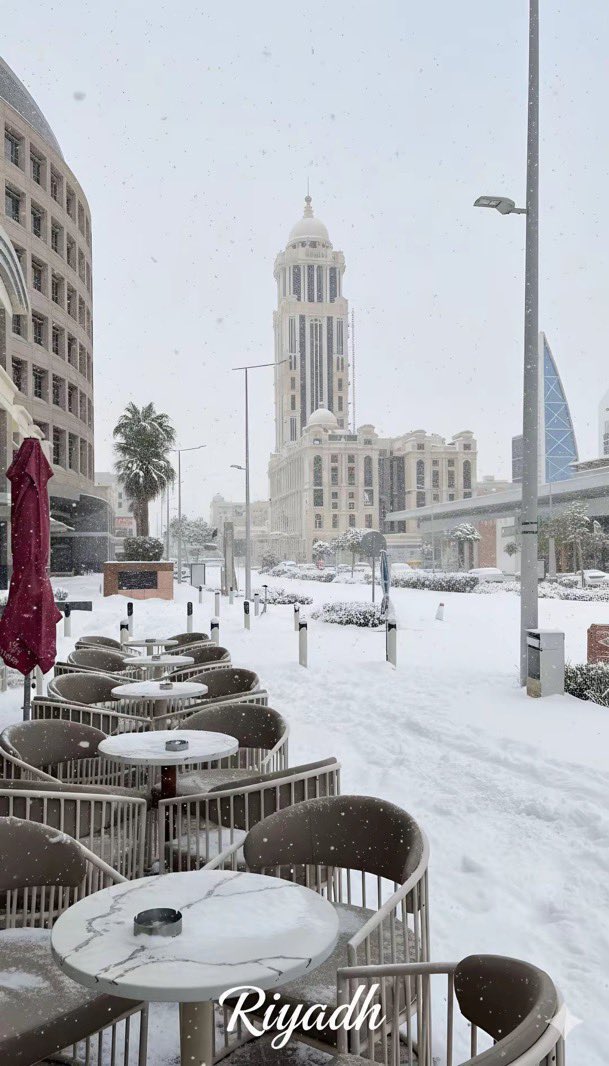 الرياض اليوم 🤍❄️
