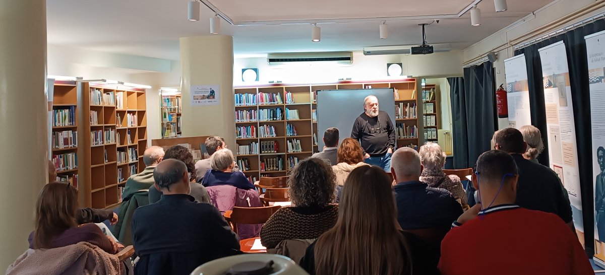 En la xerrada d'avui de l'Atreveix-te a pensar, s'analitzarà:" L'infern de Dante Alighieri"
Darrera trobada de l'any 2025, pendents de les explicacions del nostre  filòsof  Xavi Vega. 
Unes imatges