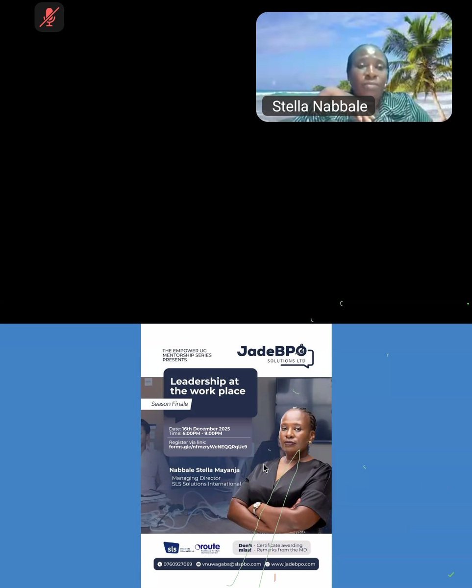 At the #EmpowerUG Mentorship Series Season Finale, our Managing Director, Stella Nabbale Mayanja, addressed Cohort 1 and congratulated them on successfully completing the training and mentorship sessions.
As proud sponsors of this program, we celebrate their growth 👏