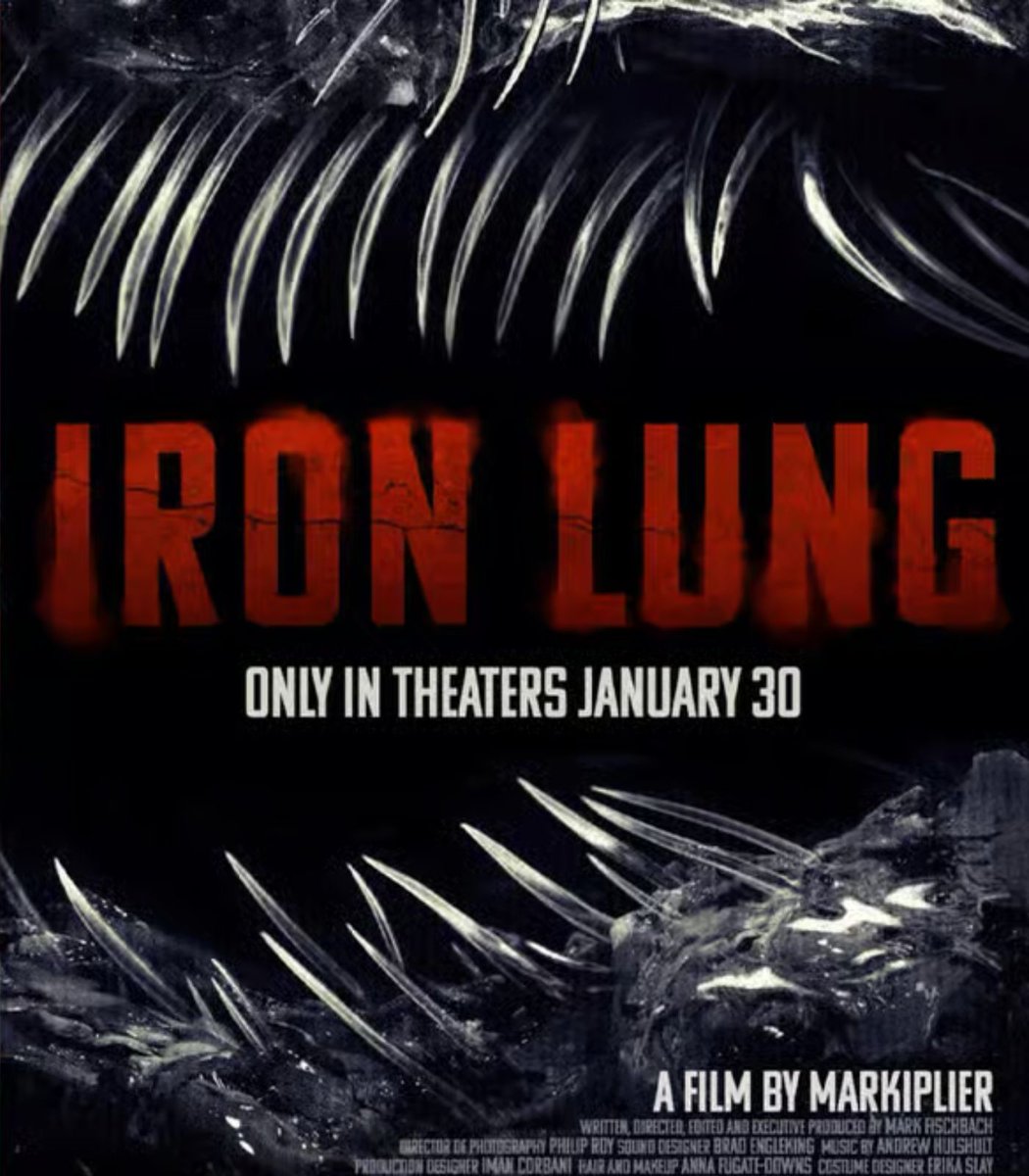 Dexerto's tweet image. Markiplier broke down in tears after seeing that his movie Iron Lung sold out at his hometown theater in Cincinnati