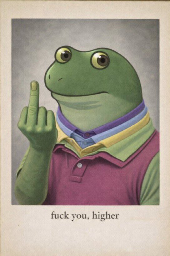 sadcrissy's tweet image. ngl at this point I don‘t even care anymore how the $froge charts plays out

I‘m just having fun posting the memes