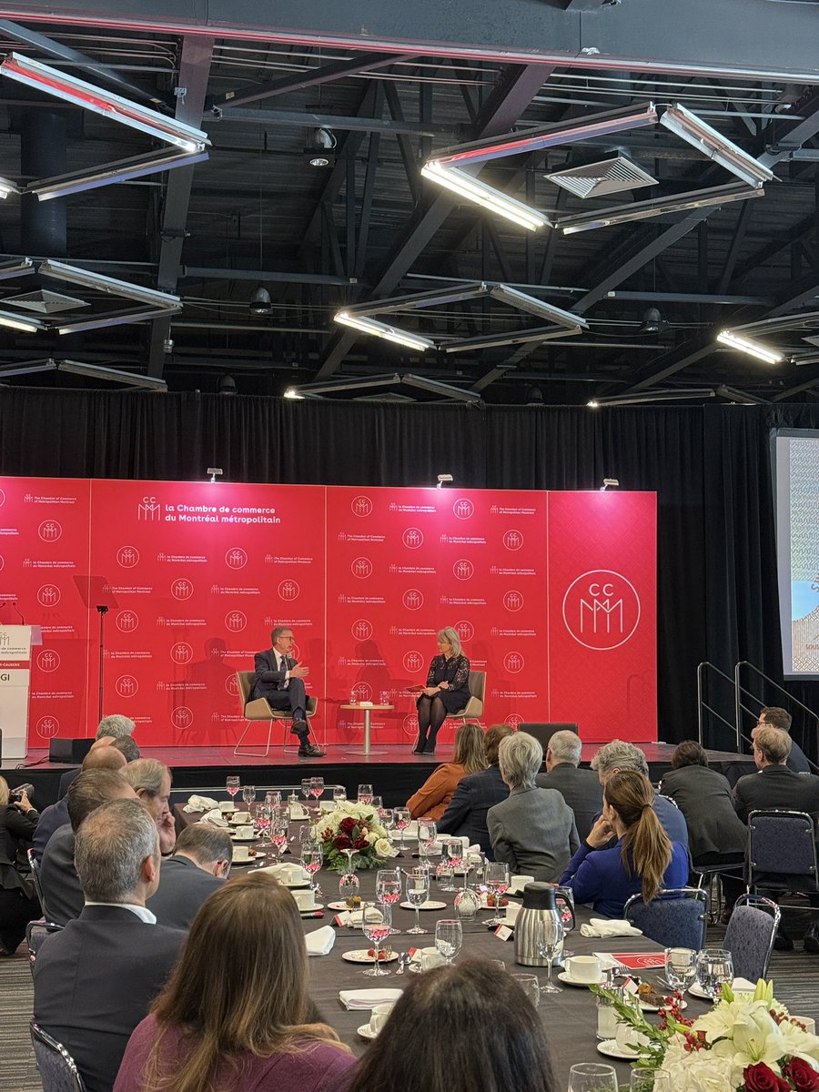 Causerie @CGI avec <a href="/banqueducanada/">Banque du Canada</a> | « La cible de 2 % est plus essentielle que jamais. Mais il faut aussi réfléchir à la manière de mener la politique monétaire pour y parvenir tout en atténuant les effets des changements structurels actuels. » - Tiff Macklem