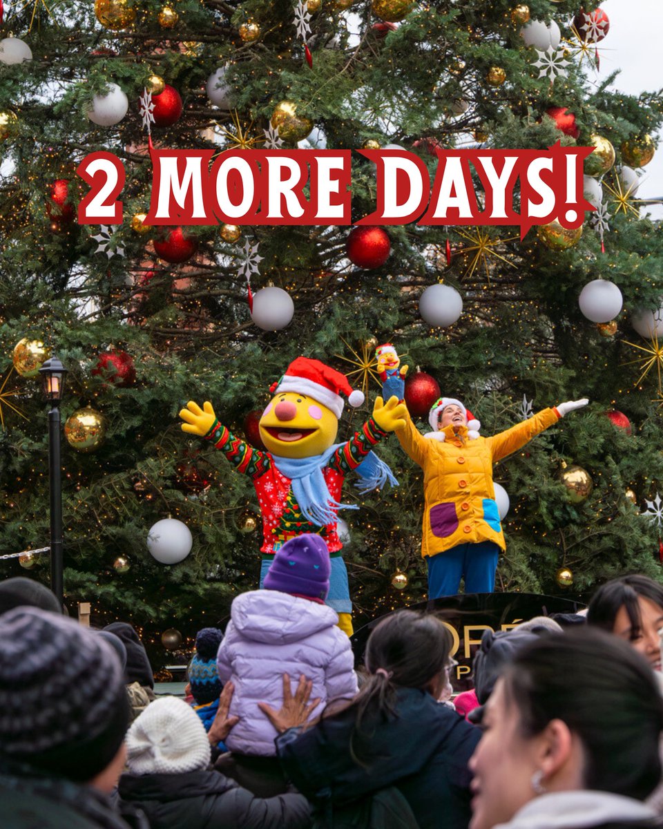 SimpleSongs's tweet image. Thank you to everyone who has come out &amp;amp; celebrated the season with Caitie and Tobee this year! If you're in the Toronto area today and tomorrow, join us for shows at 3:00pm! Happy Holidays!
#SuperSimpleChristmas #DistilleryWinterVillage