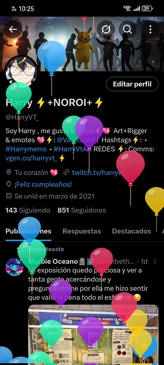 HarryVT_'s tweet image. Feliz cumpleaños Harry 🎉