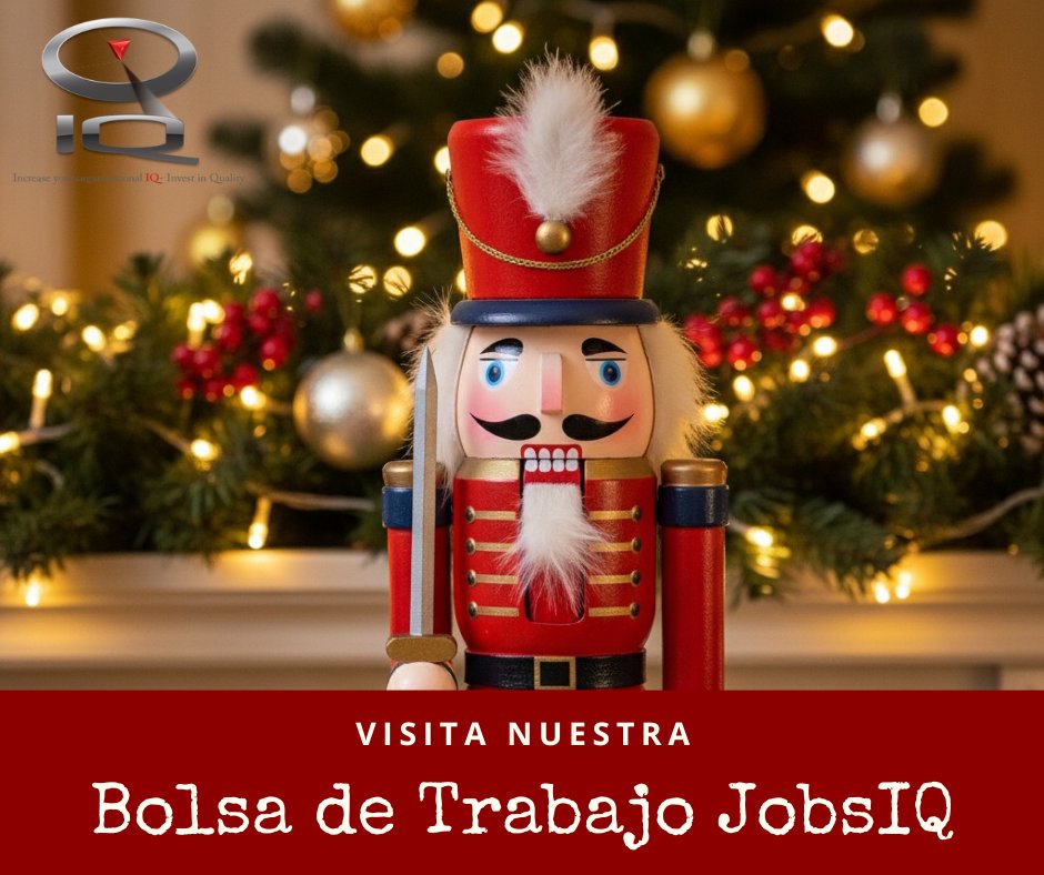 IQJobs2's tweet photo. Les deseamos Felices Fiestas! 🎄 ✨ 🎅 

👇 Los invitamos a revisar las vacantes que tenemos abiertas actualmente👇

✅Contrato por tiempo indeterminado
✅Prestaciones de ley y superiores
📍México

❗Postúlate en la página https://t.co/DlGaIqNsjU o envía tu CV a jobs@iqever.com❗ https://t.co/2RWsUvot7w