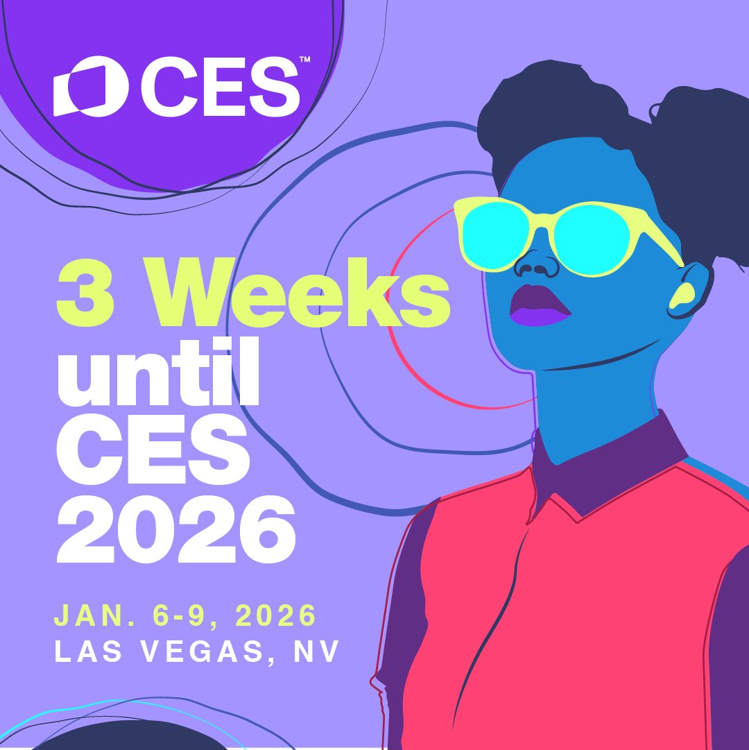 CES tweet media