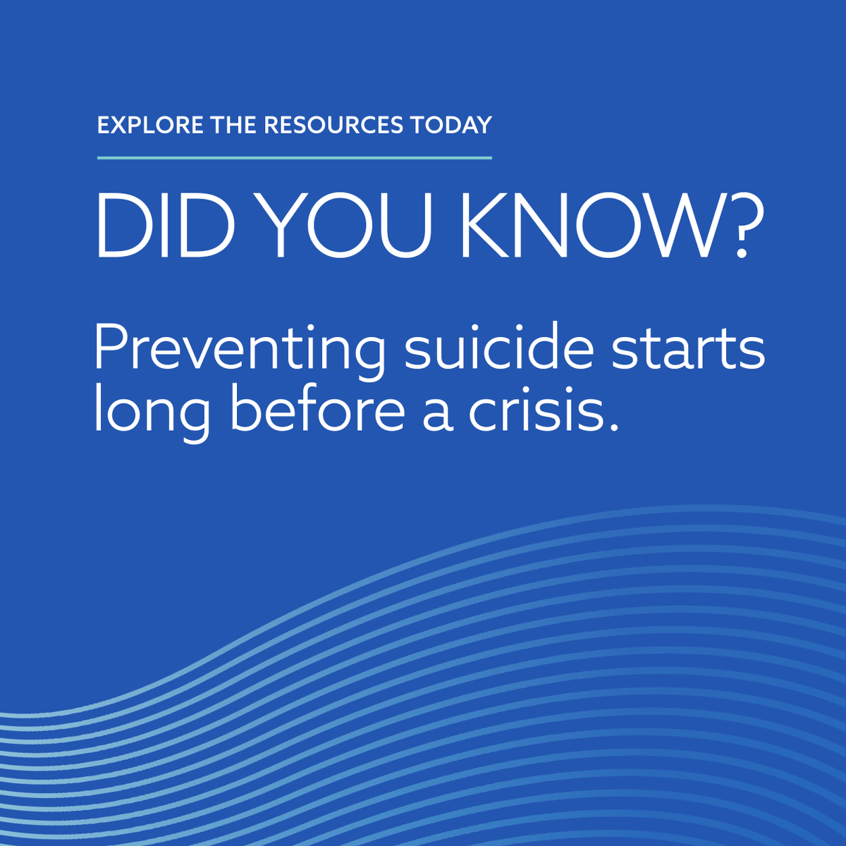 Action_Alliance's tweet photo. Upstream suicide prevention focuses on community-wide strategies that strengthen mental wellbeing and reduce risk long before a crisis occurs. Learn more: https://t.co/VzMF0pGzZ7

@CDCInjury https://t.co/CrCq4a2DHY