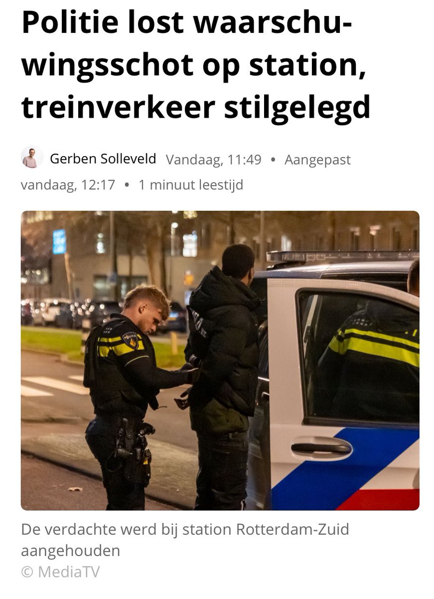 JoostJansen6's tweet image. 2 foto’s. 1 van de arrestatie en 1 van het politiebericht. Triest en tegelijkertijd hilarisch. @POL_Rotterdam 

Tx @2GoodArguments